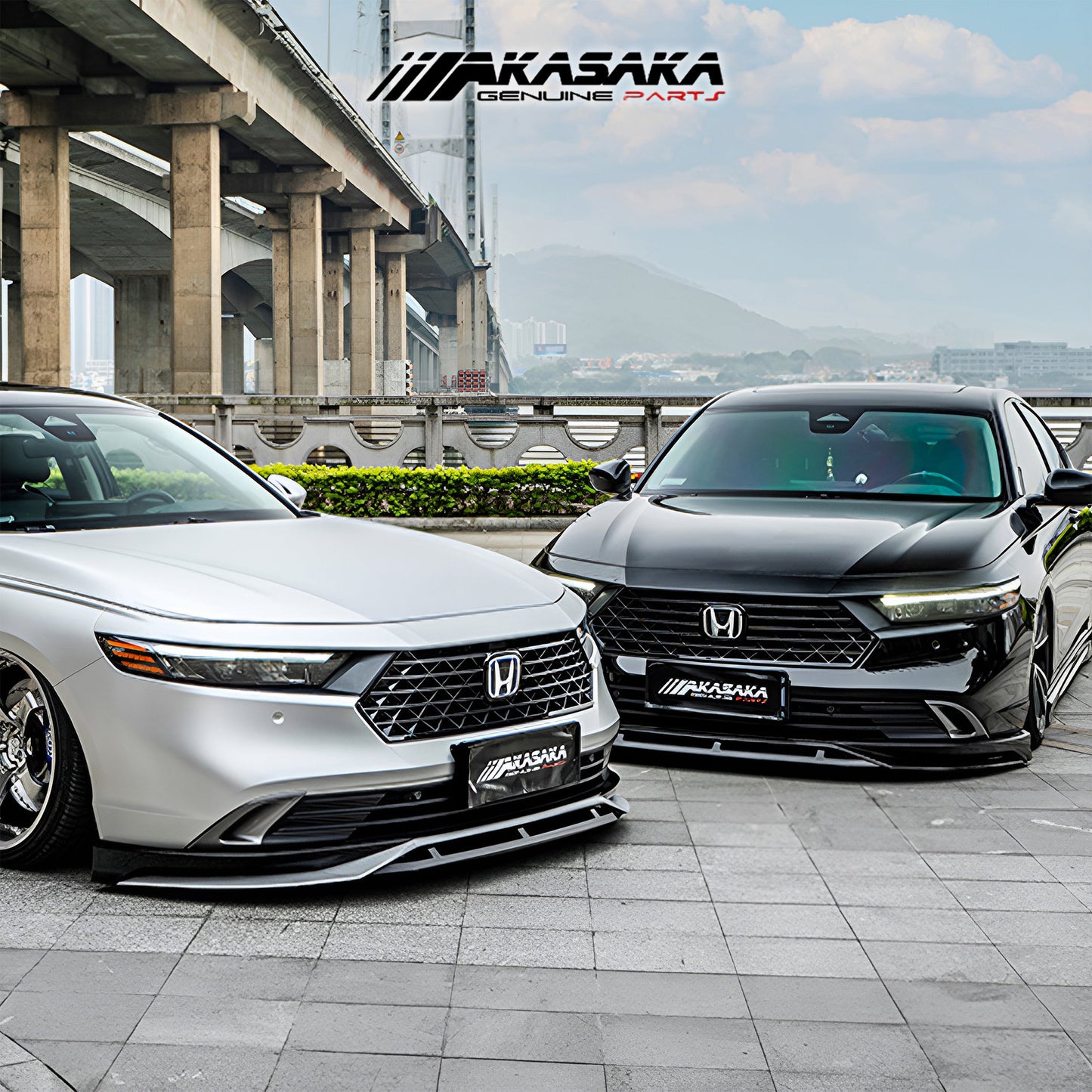 [ACCORD 11TH] AKASAKA© FRONT LIP KIT - XGENAUTO