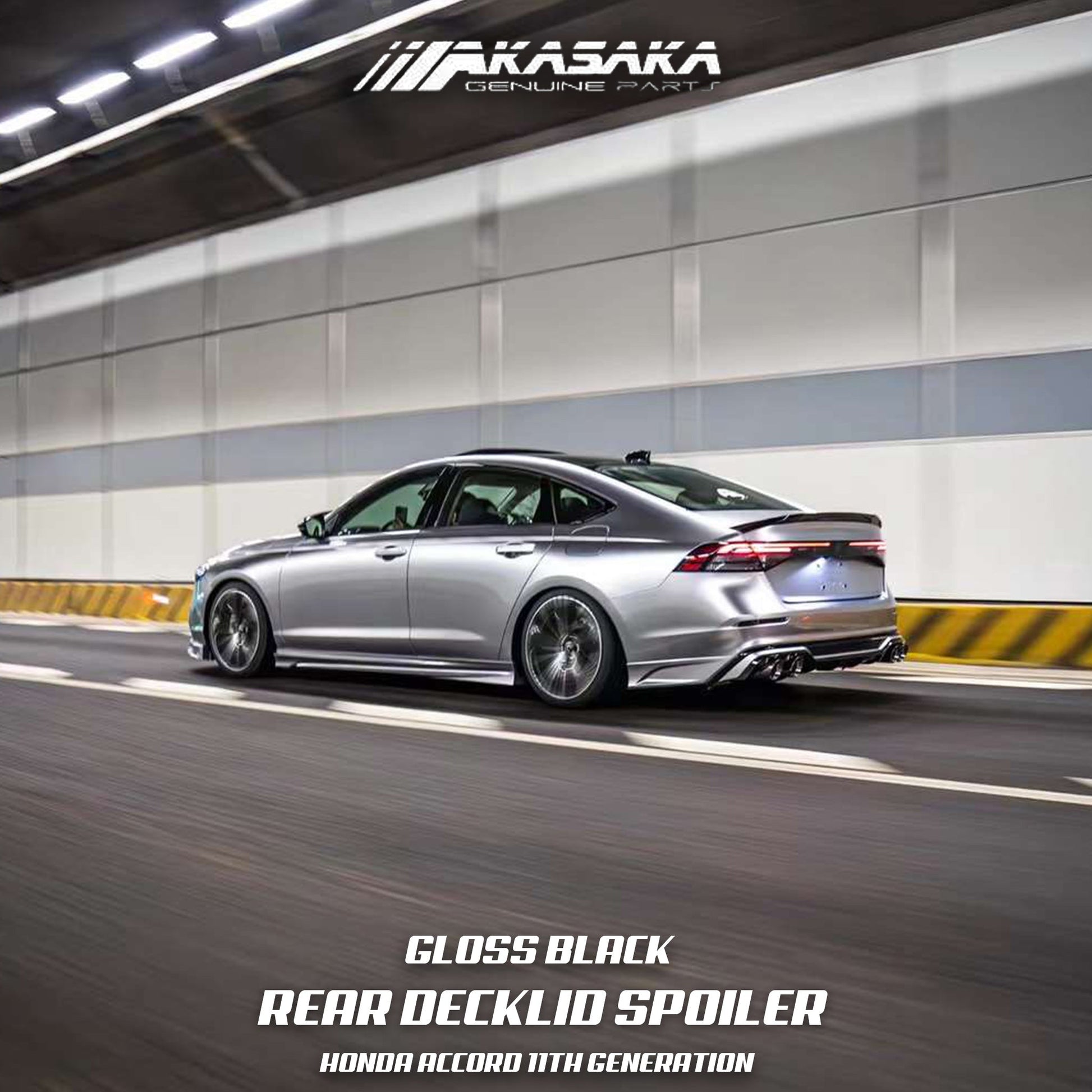 [ACCORD 11TH] AKASAKA© REAR DECKLID SPOILER - XGENAUTO