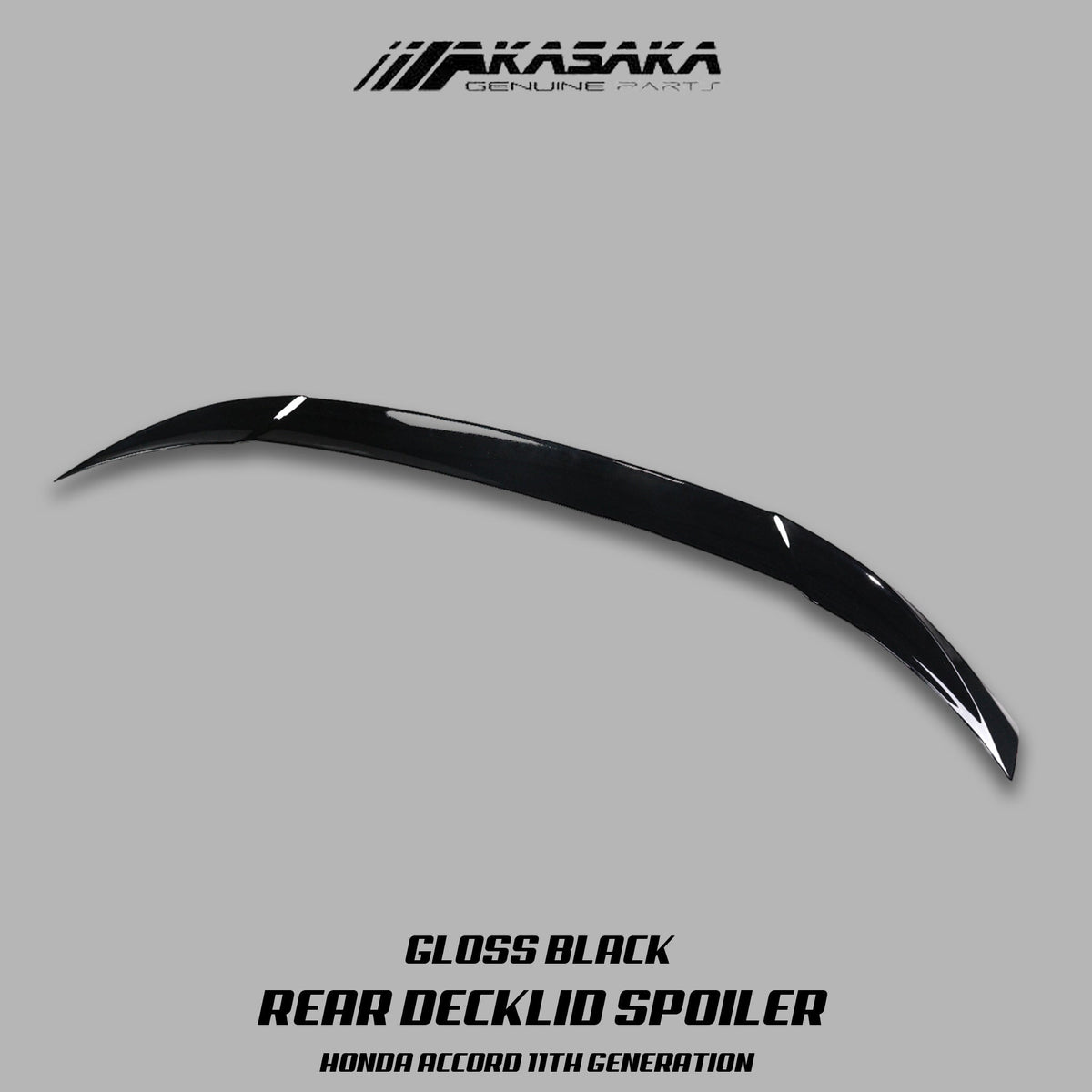 [ACCORD 11TH] AKASAKA© REAR DECKLID SPOILER - XGENAUTO
