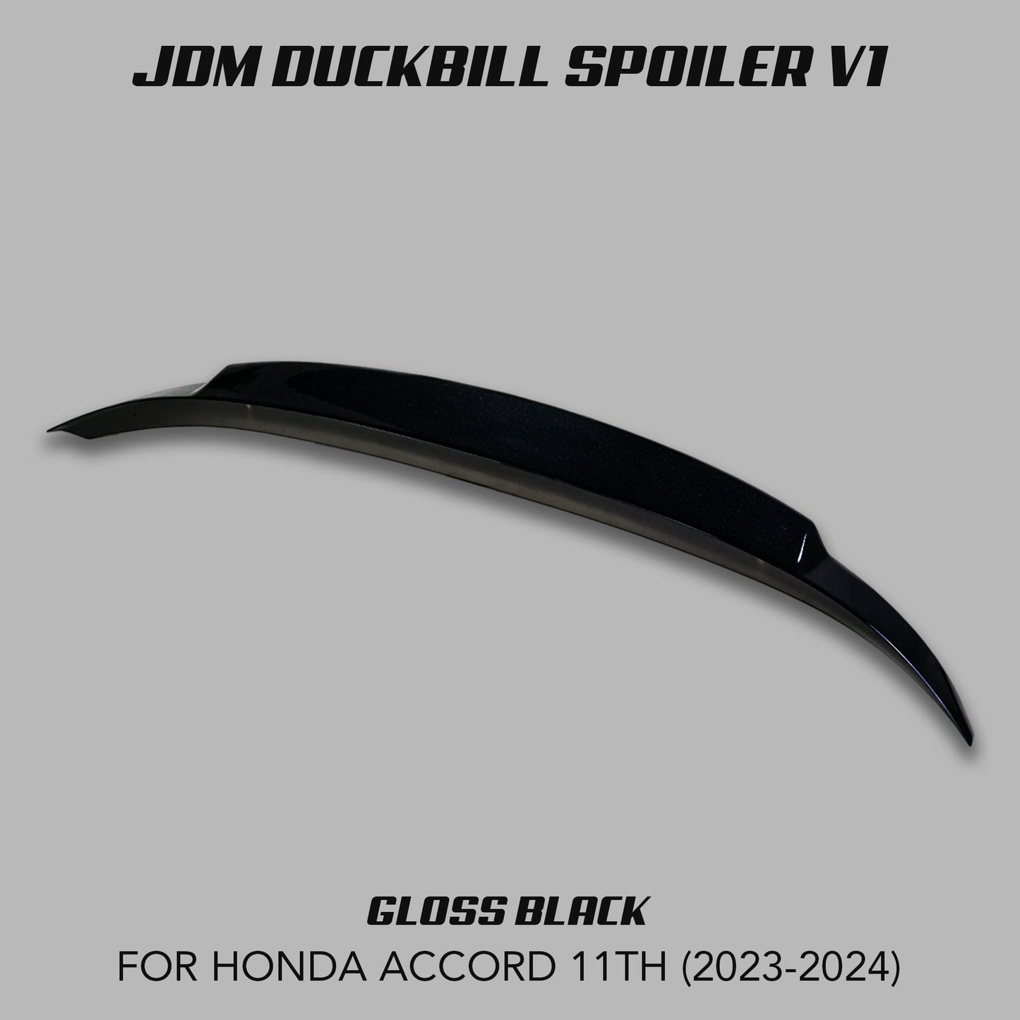 [ACCORD 11TH] JDM DUCKBILL SPOILER V1 - XGENAUTO
