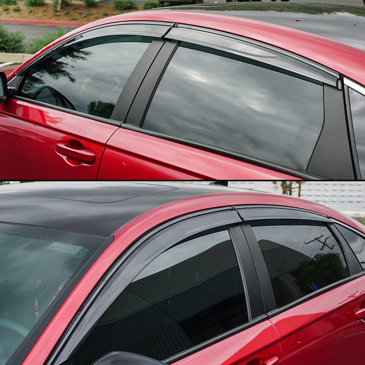 [ACCORD 11TH] JDM SMOKED RAIN VISOR DEFLECTORS - XGENAUTO