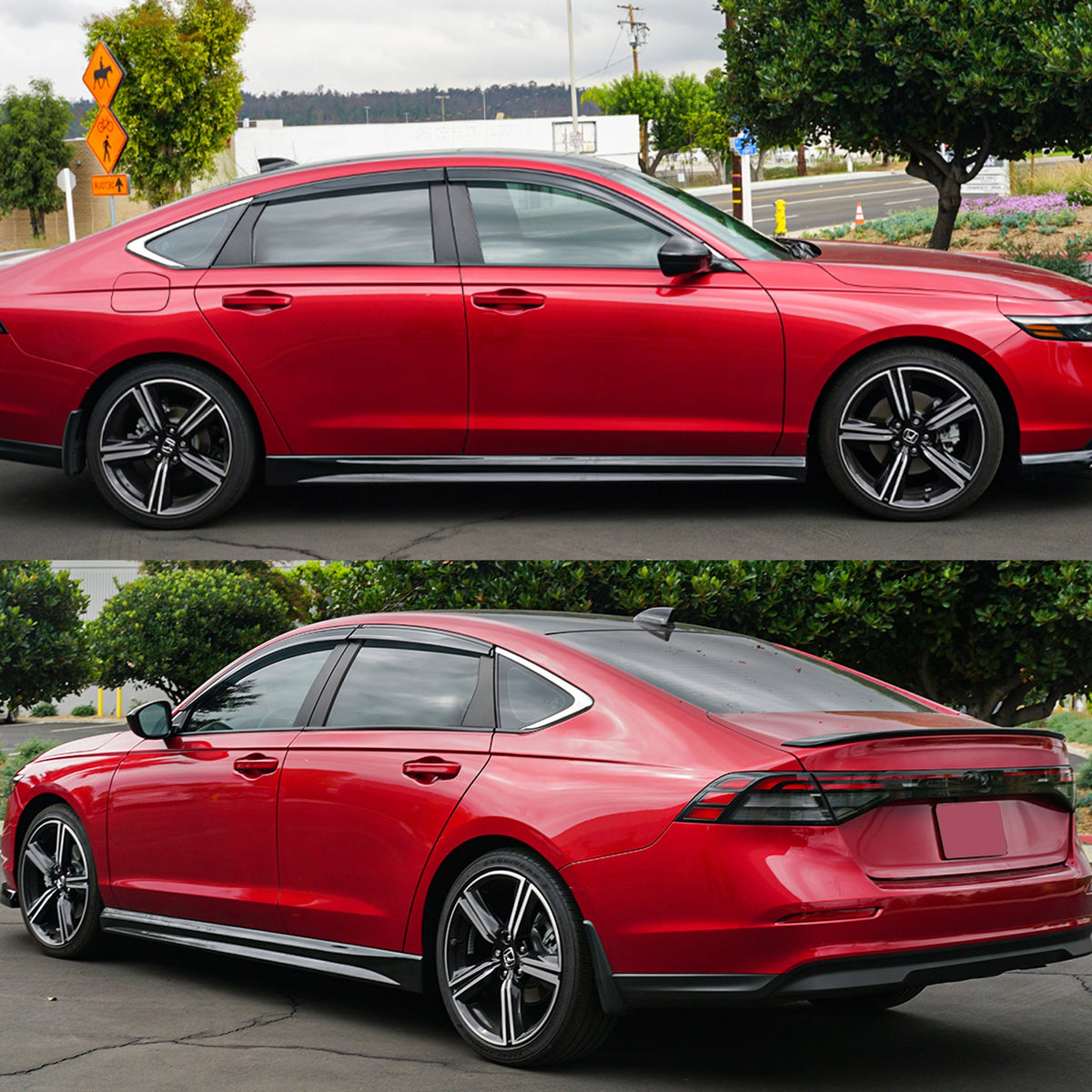 [ACCORD 11TH] JDM SMOKED RAIN VISOR DEFLECTORS - XGENAUTO