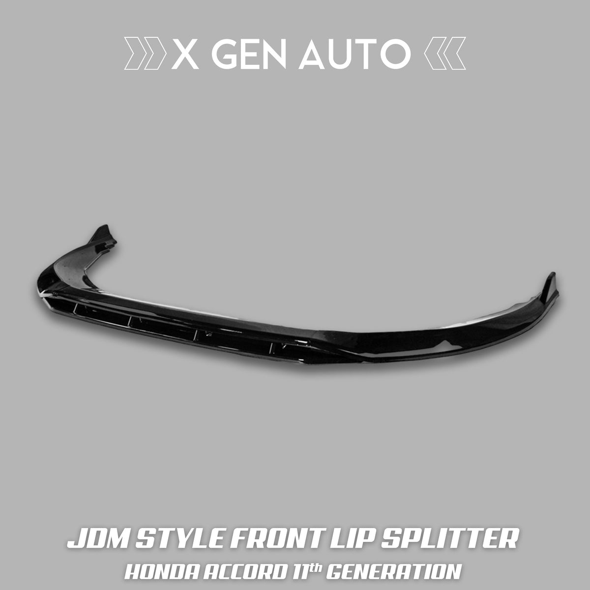 [ACCORD 11TH] JDM STYLE FRONT LIP SPLITTER - XGENAUTO
