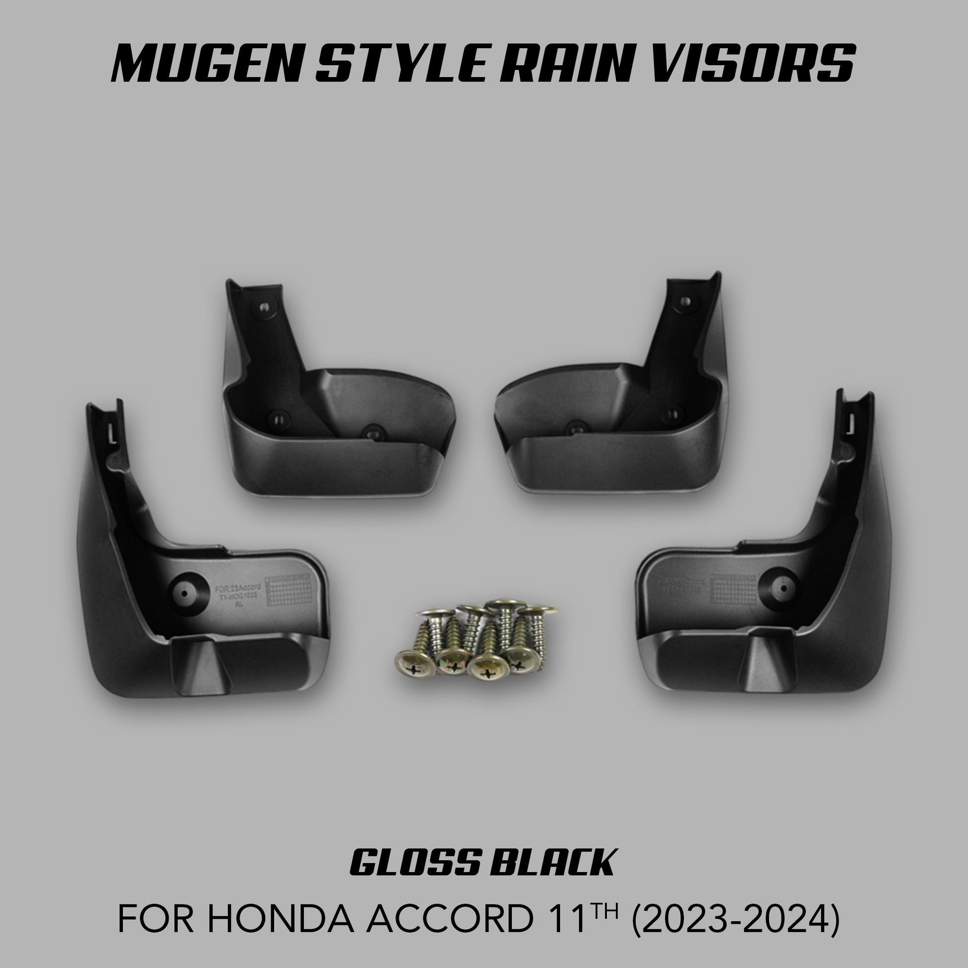 [ACCORD 11TH] LOWER FENDER SPLASH GUARD KIT - XGENAUTO