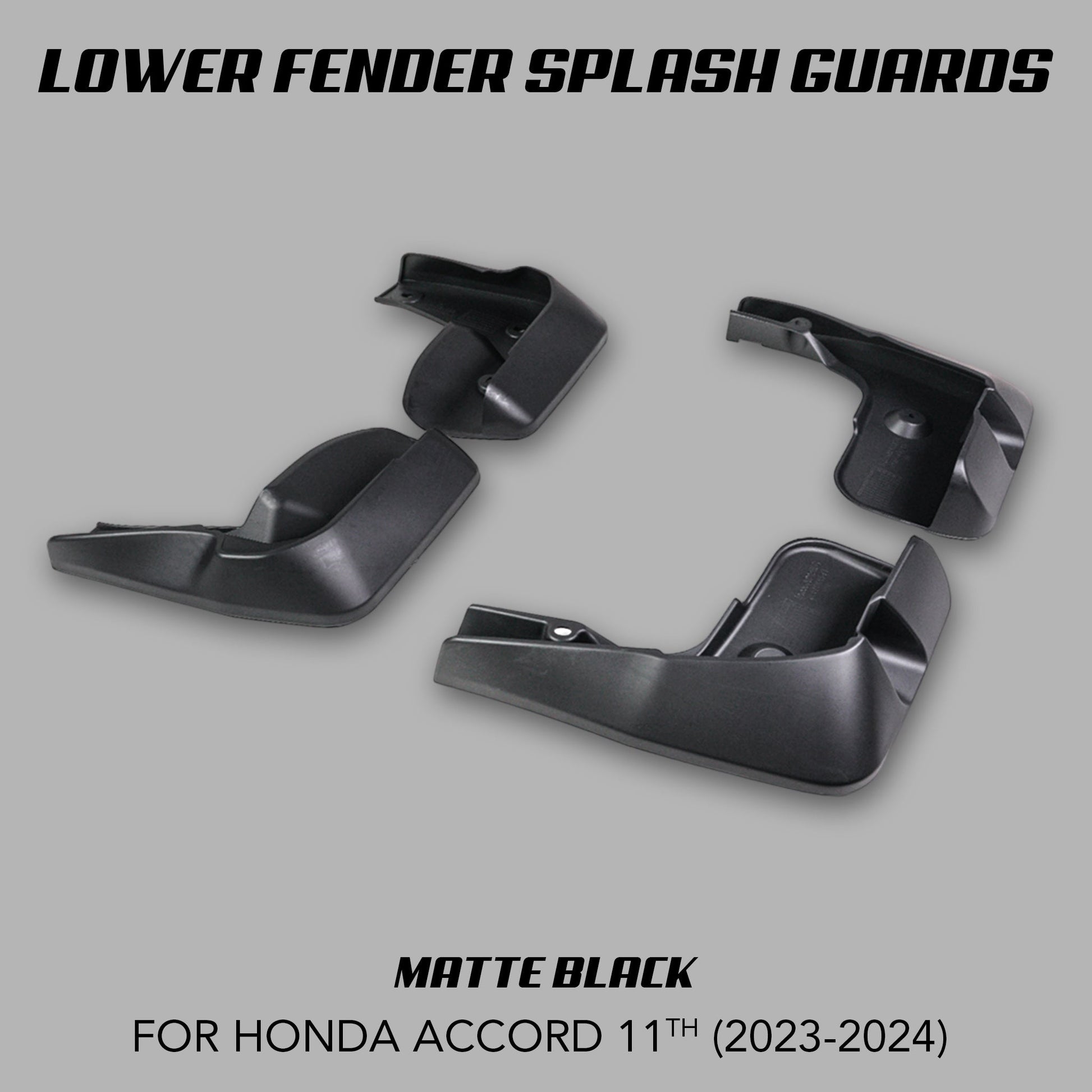 [ACCORD 11TH] LOWER FENDER SPLASH GUARD KIT - XGENAUTO
