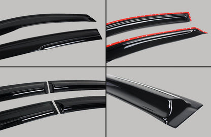 [ACCORD 11TH] MG STYLE RAIN VISOR DEFLECTORS - XGENAUTO
