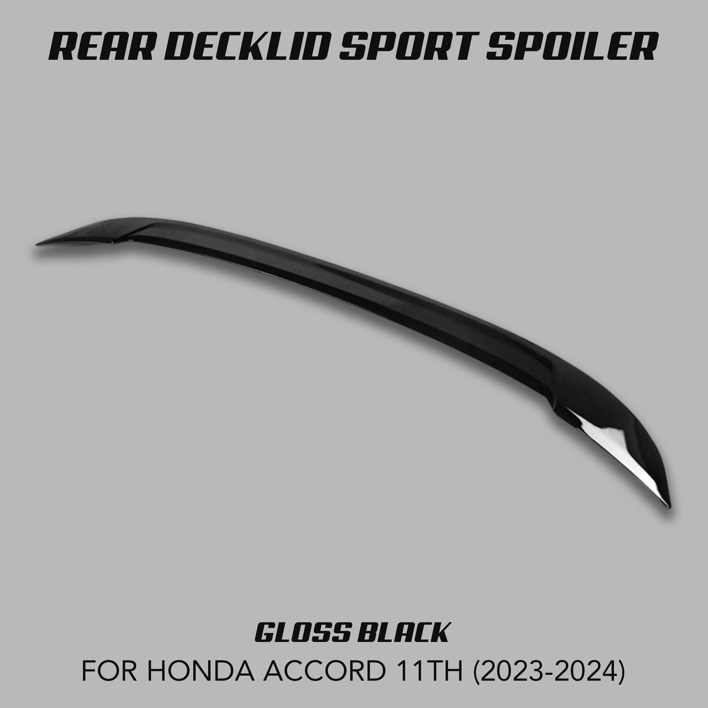 [ACCORD 11TH] REAR DECKLID SPORT SPOILER - XGENAUTO