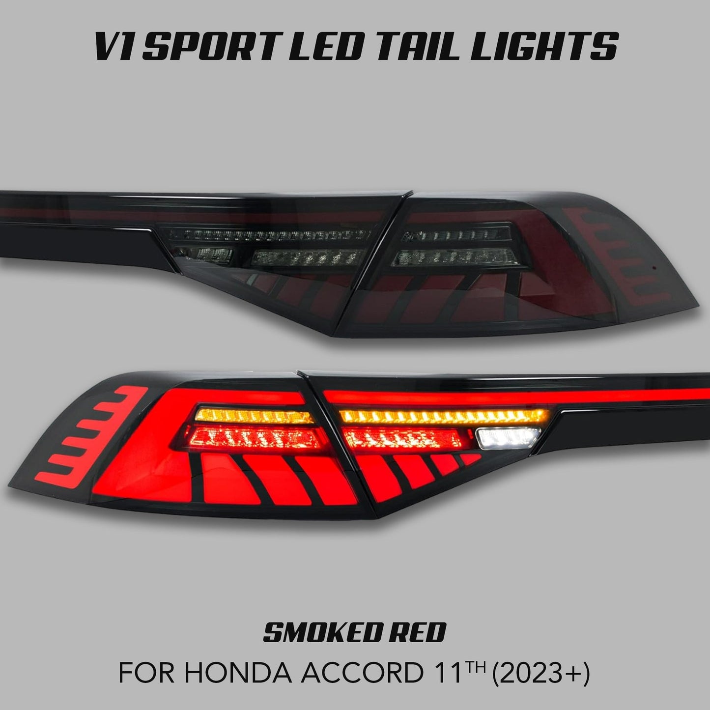 [ACCORD 11TH] V1 SPORT LED TAIL LIGHTS - XGENAUTO