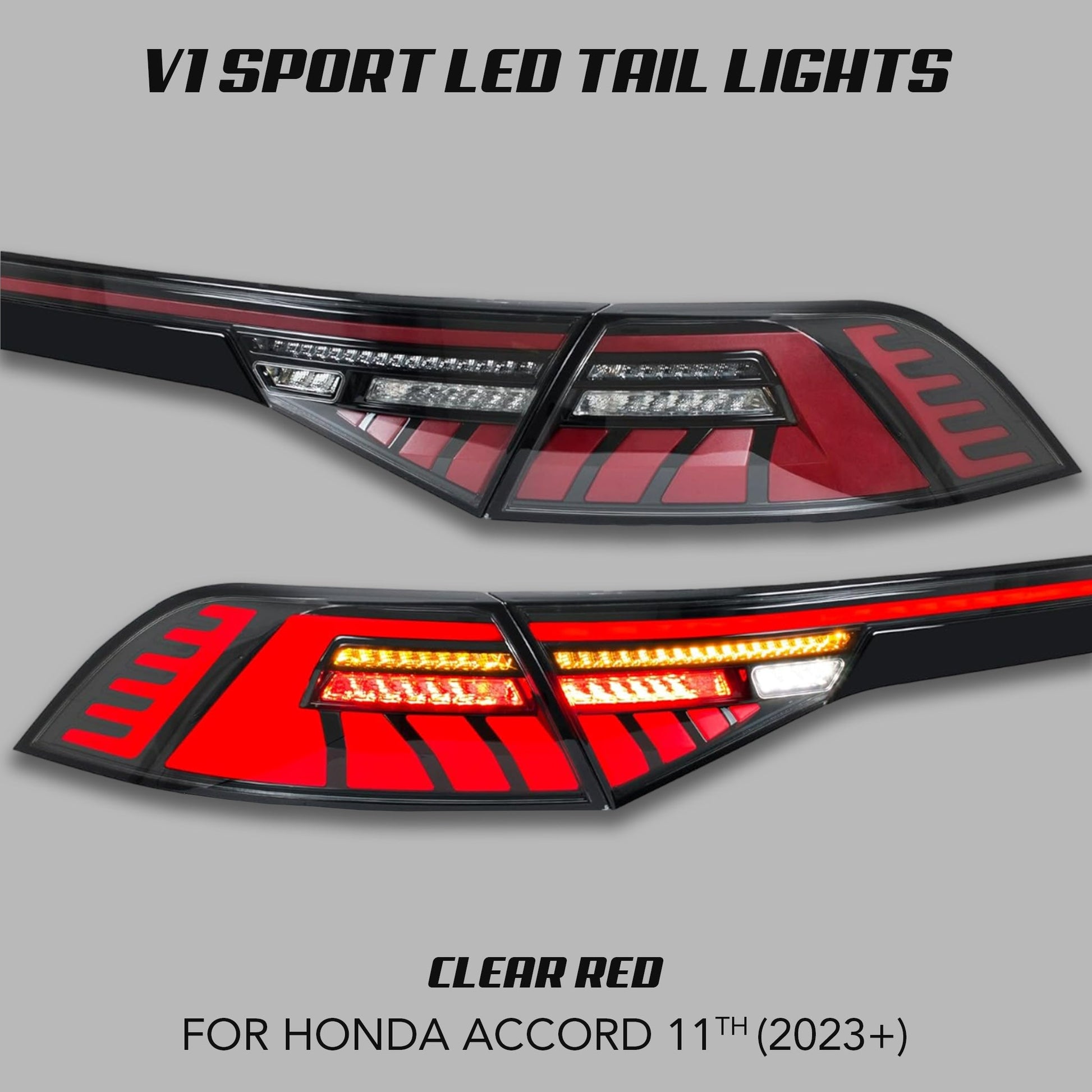 [ACCORD 11TH] V1 SPORT LED TAIL LIGHTS - XGENAUTO