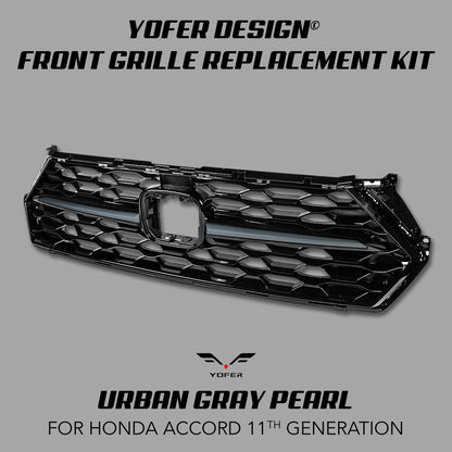 [ACCORD 11TH] YOFER DESIGN© FRONT GRILLE REPLACEMENT KIT - XGENAUTO
