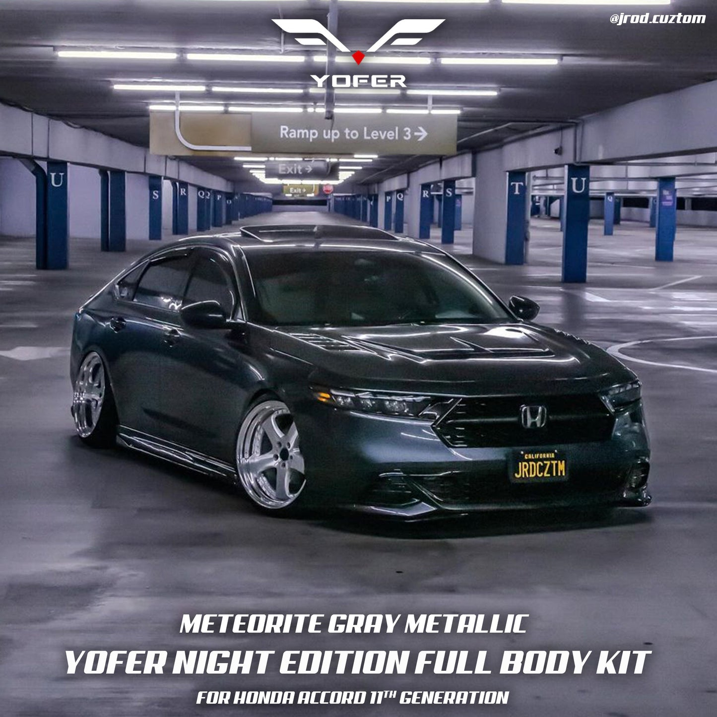 [ACCORD 11TH] YOFER DESIGN© NIGHT EDITION FULL BODY KIT - XGENAUTO