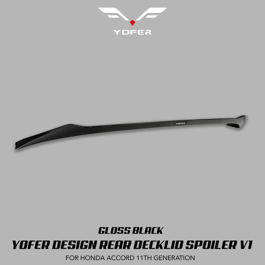 [ACCORD 11TH] YOFER DESIGN© REAR DECKLID SPOILER V1 - XGENAUTO