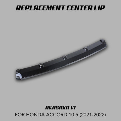 [ACCORD 2018 - 2022] CENTER SECTION FRONT LIP SPLITTER REPLACEMENTS - XGENAUTO