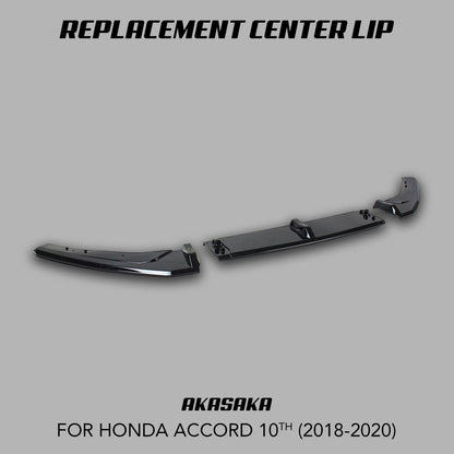 [ACCORD 2018 - 2022] CENTER SECTION FRONT LIP SPLITTER REPLACEMENTS - XGENAUTO