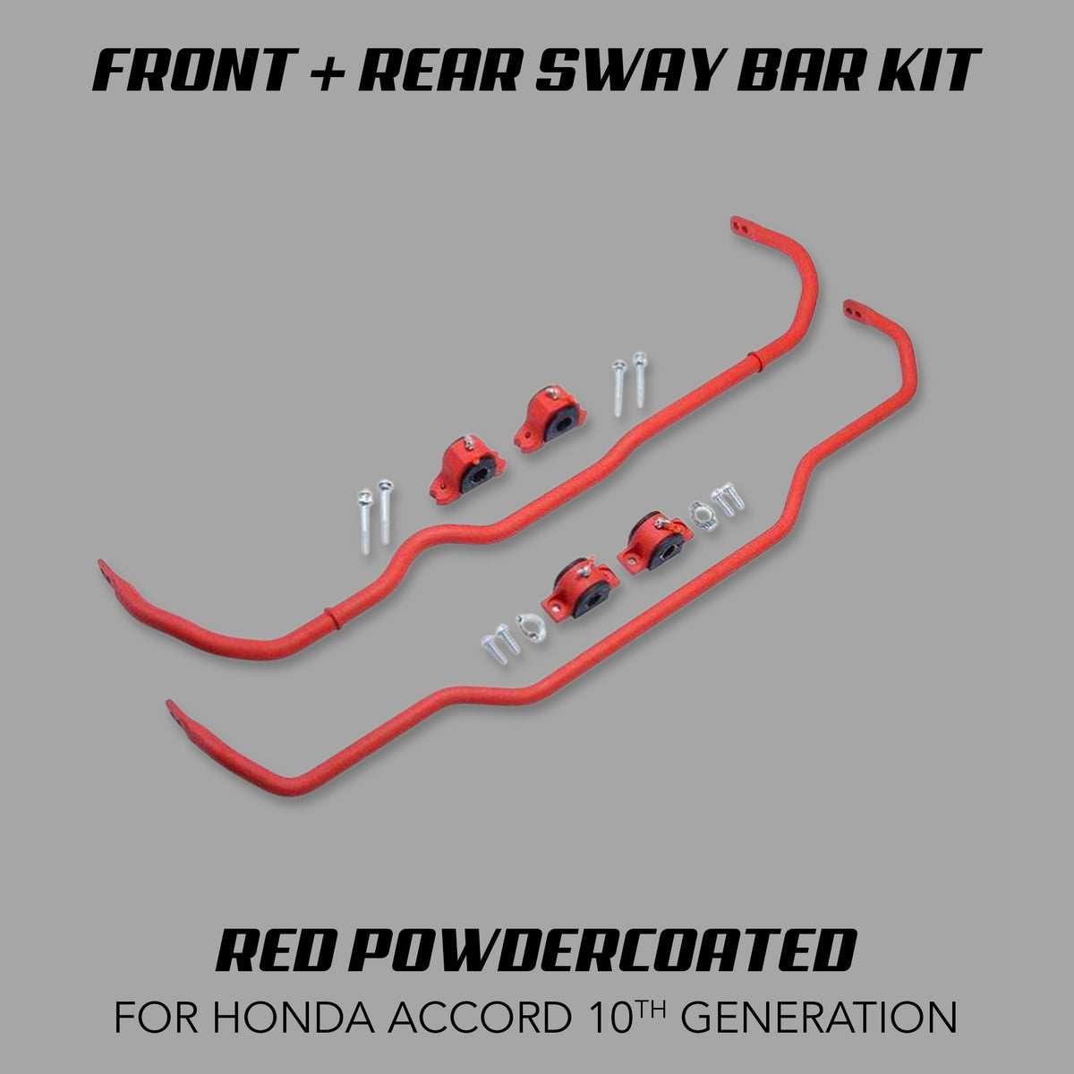 [ACCORD 2018 - 2022] FRONT & REAR PERFORMANCE SWAY BAR SET - XGENAUTO