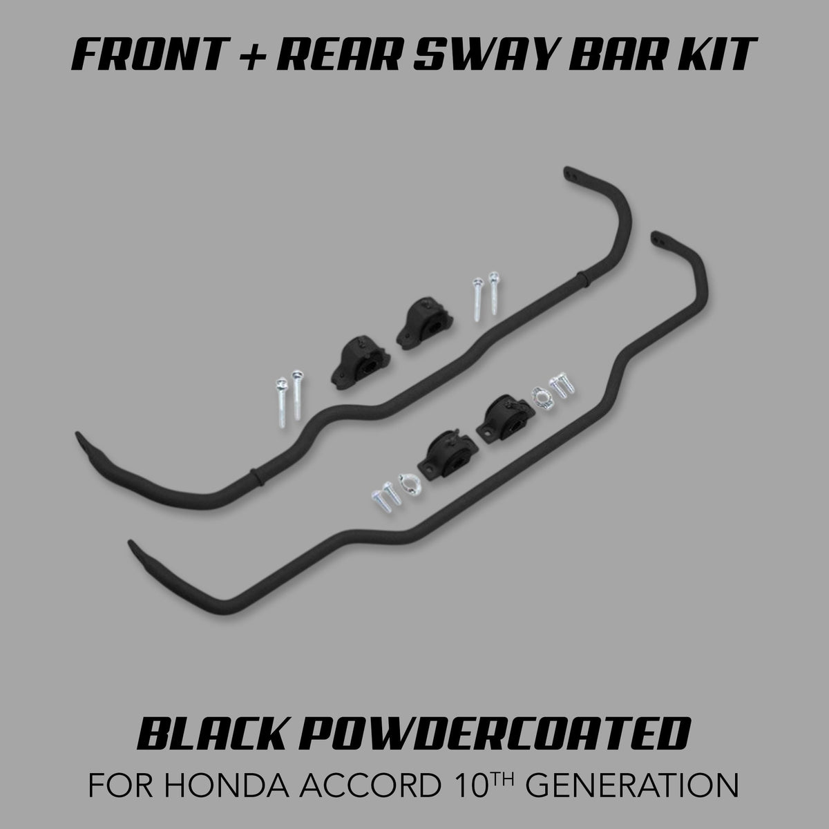 [ACCORD 2018 - 2022] FRONT & REAR PERFORMANCE SWAY BAR SET - XGENAUTO