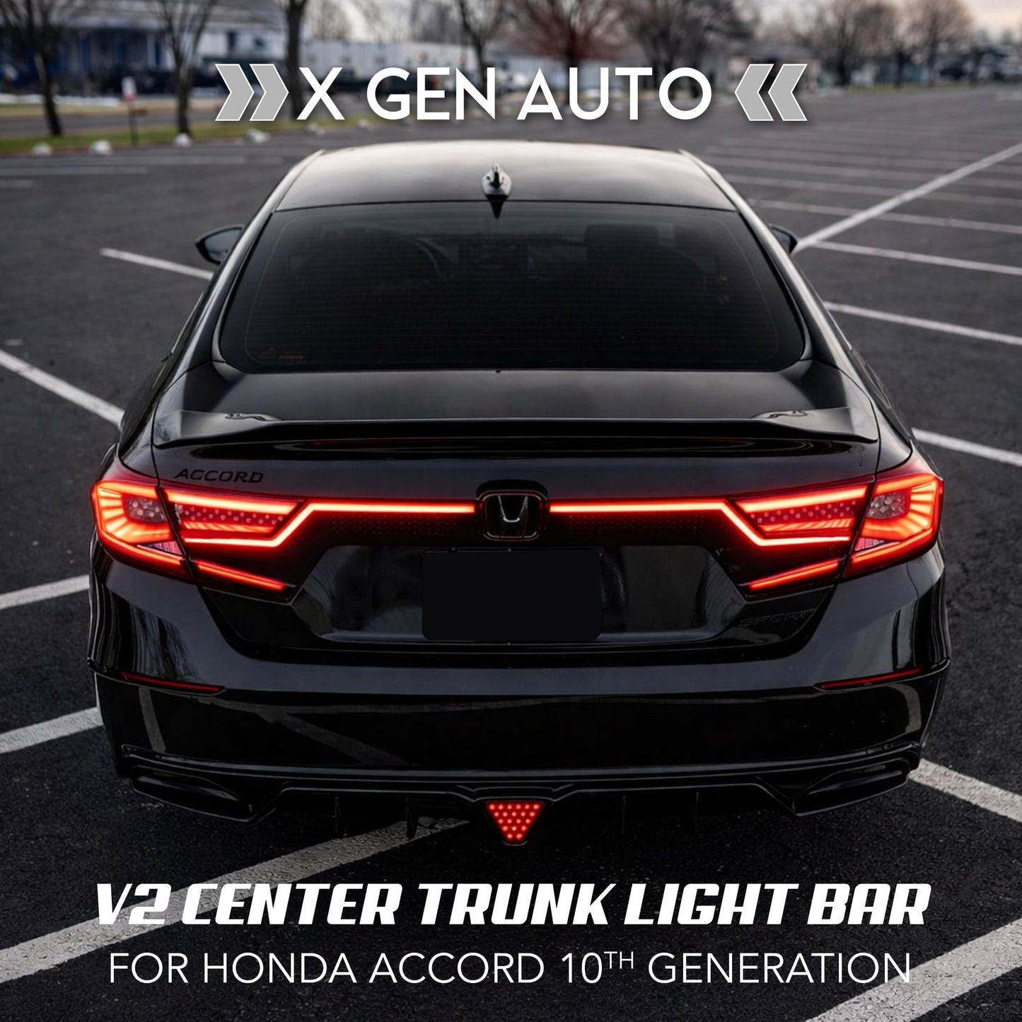[ACCORD 2018 - 2022] V2 CENTER TRUNK LIGHT BAR - XGENAUTO