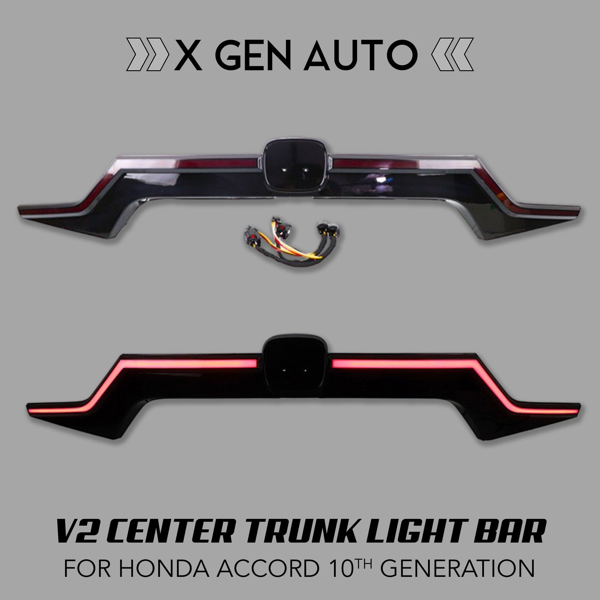 [ACCORD 2018 - 2022] V2 CENTER TRUNK LIGHT BAR - XGENAUTO