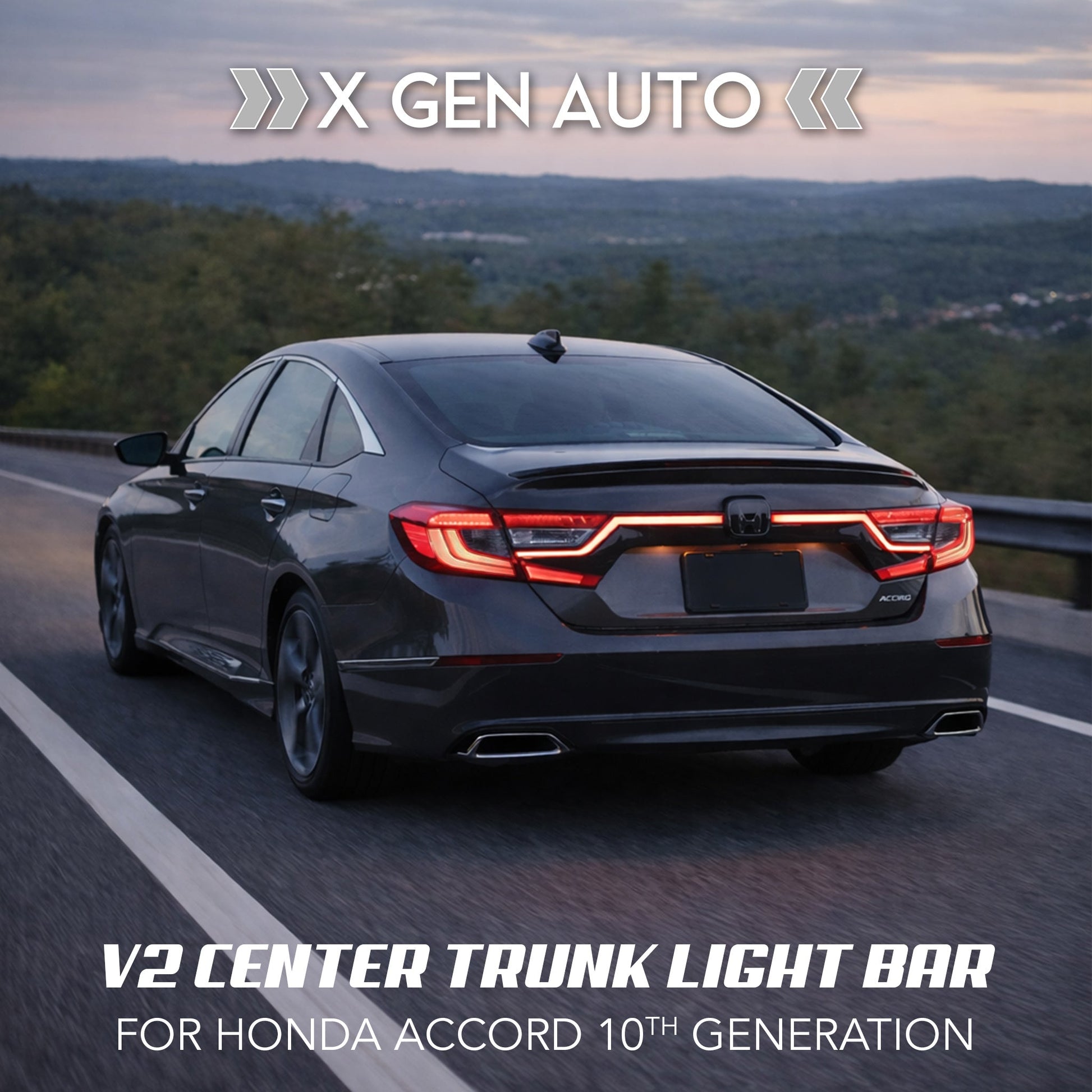 [ACCORD 2018 - 2022] V2 CENTER TRUNK LIGHT BAR - XGENAUTO