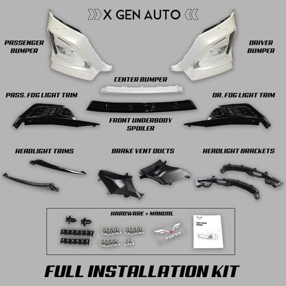 [ACCORD 2018-2022] YOFER DESIGN© 3 PIECE FRONT BUMPER KIT - XGENAUTO