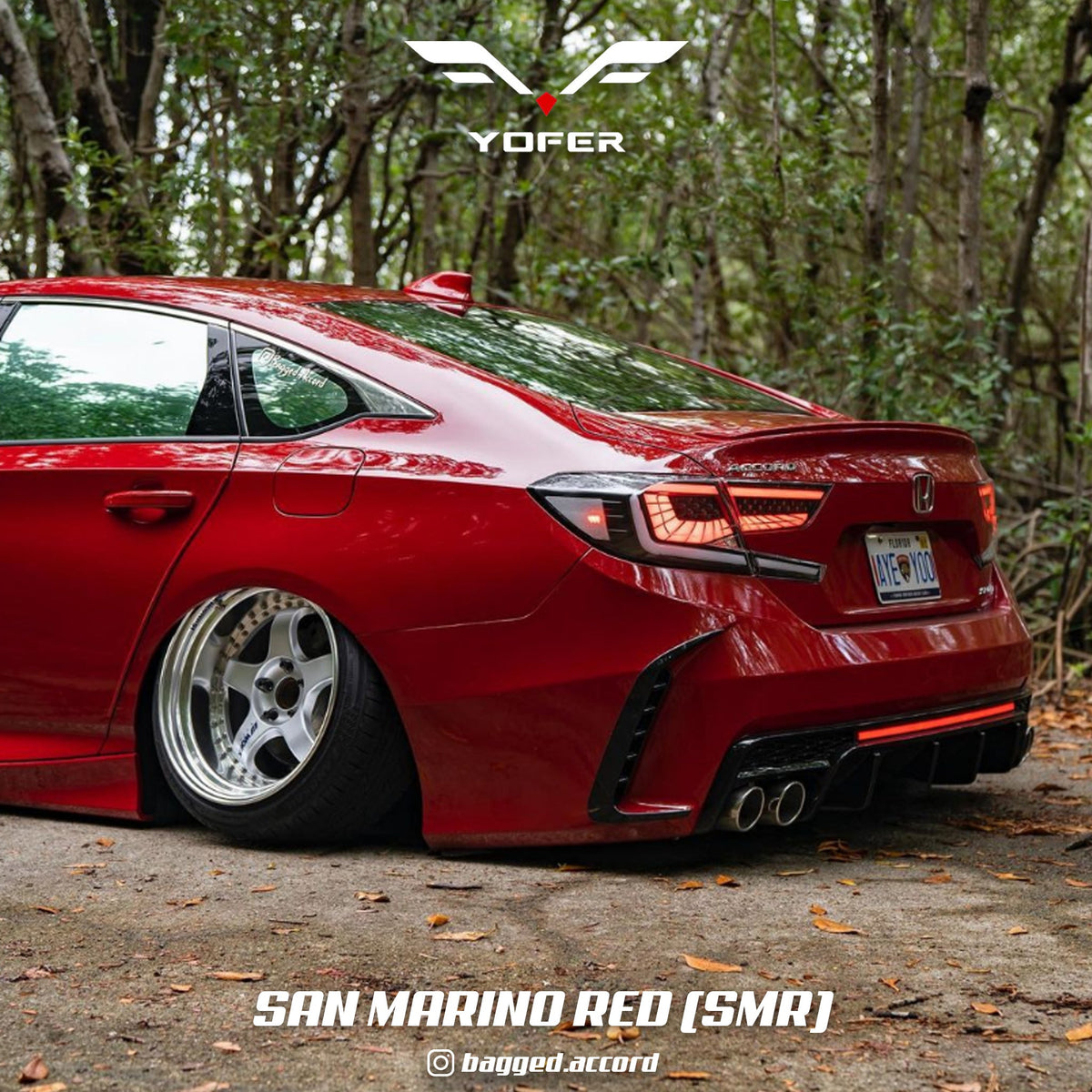 [ACCORD 2018 - 2022] YOFER DESIGN© DRAGON EDITION REAR BUMPER FULL KIT - XGENAUTO