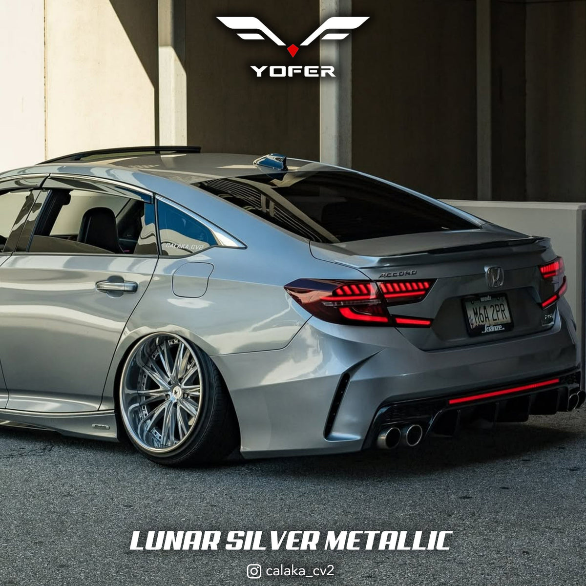 [ACCORD 2018 - 2022] YOFER DESIGN© DRAGON EDITION REAR BUMPER FULL KIT - XGENAUTO