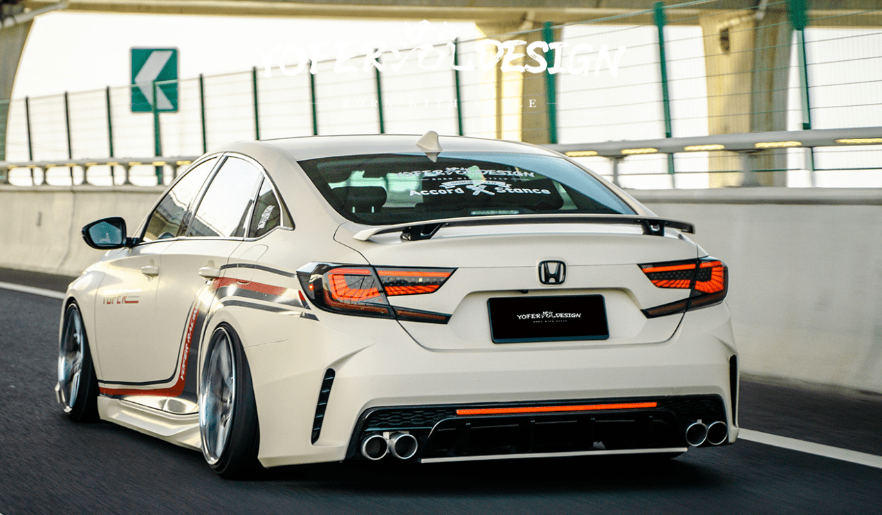 [ACCORD 2018 - 2022] YOFER DESIGN© DRAGON EDITION REAR BUMPER FULL KIT - XGENAUTO
