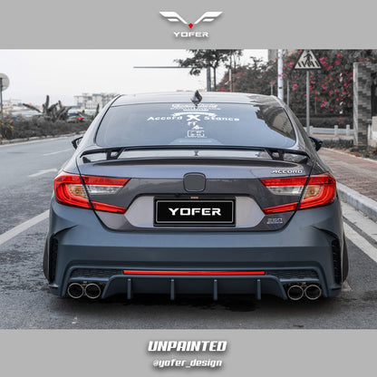 [ACCORD 2018 - 2022] YOFER DESIGN© DRAGON EDITION REAR BUMPER FULL KIT - XGENAUTO