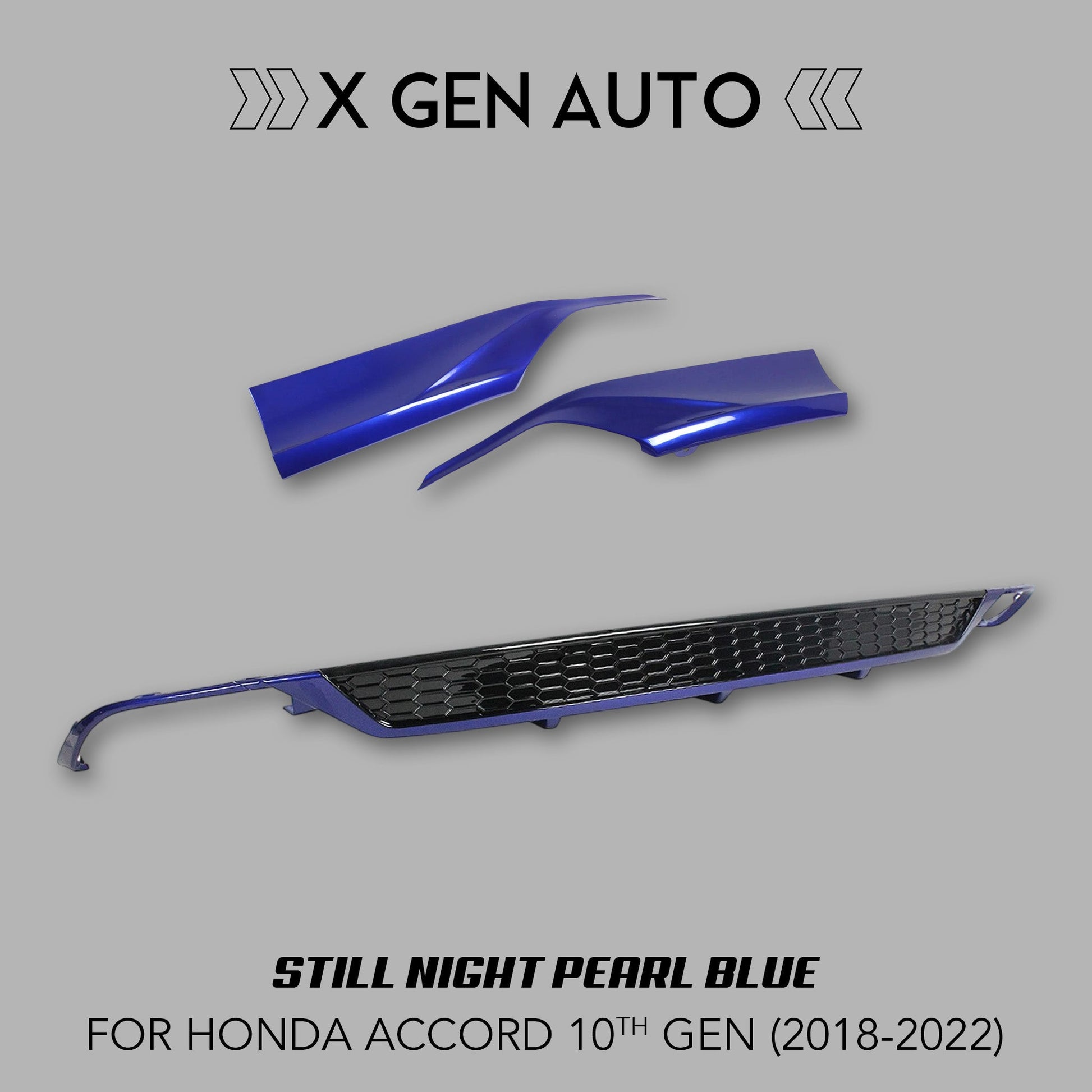 [ACCORD 2018 - 2022] YOFER DESIGN© REAR DIFFUSER KIT V1 - XGENAUTO