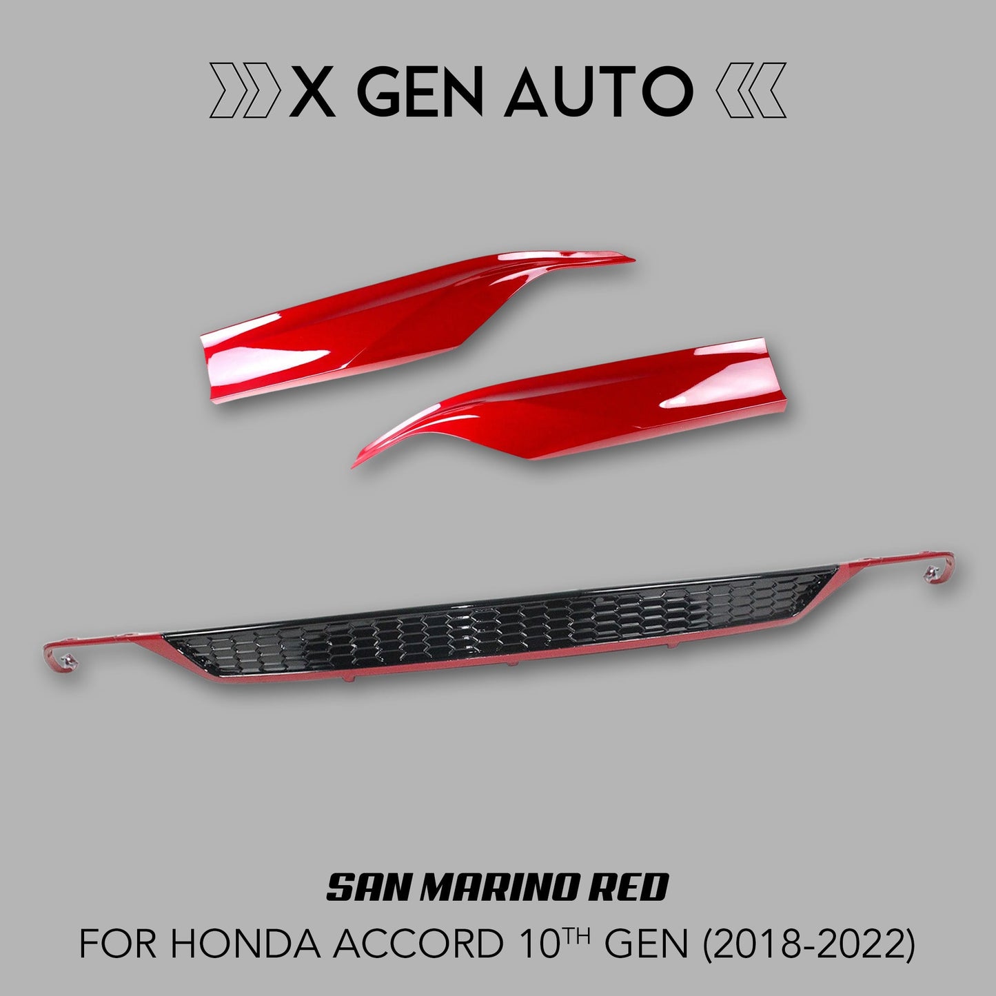 [ACCORD 2018 - 2022] YOFER DESIGN© REAR DIFFUSER KIT V1 - XGENAUTO