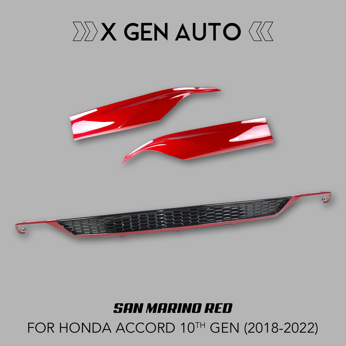 [ACCORD 2018 - 2022] YOFER DESIGN© REAR DIFFUSER KIT V1 - XGENAUTO
