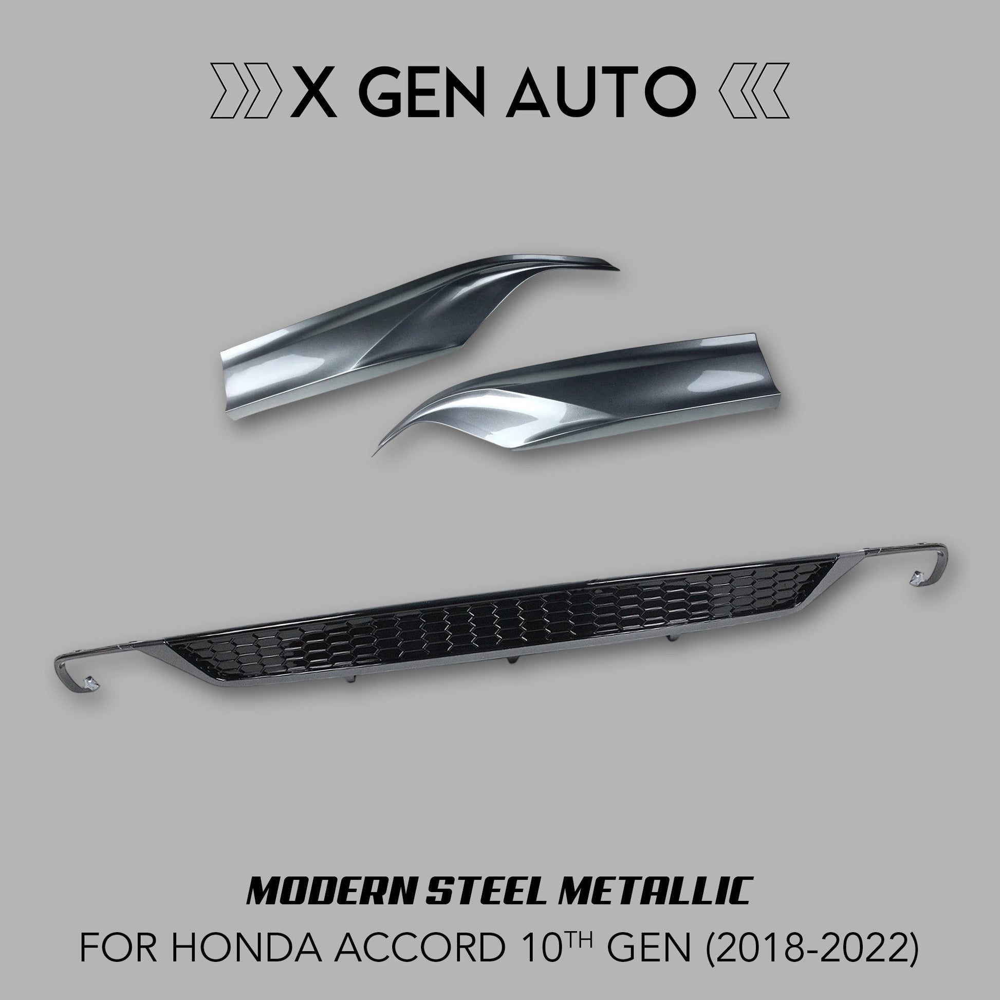 [ACCORD 2018 - 2022] YOFER DESIGN© REAR DIFFUSER KIT V1 - XGENAUTO