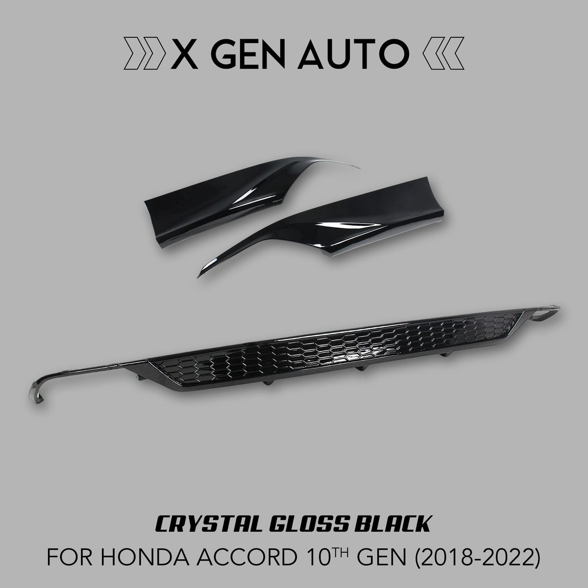 [ACCORD 2018 - 2022] YOFER DESIGN© REAR DIFFUSER KIT V1 - XGENAUTO