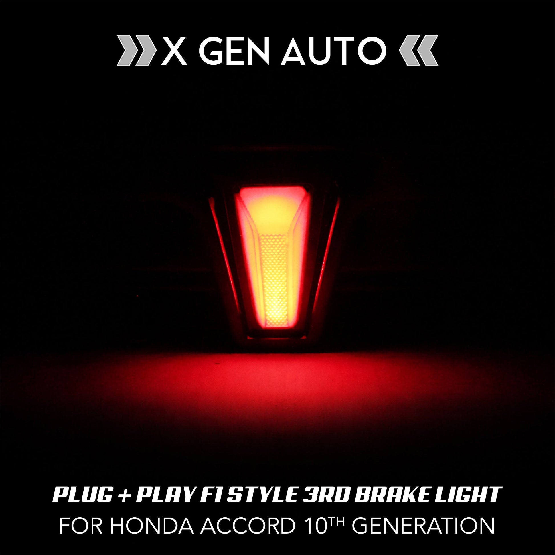 [ACCORD 2018 - 2022] YOFER DESIGN© REAR VALENCE LED DIFFUSER V2 - XGENAUTO