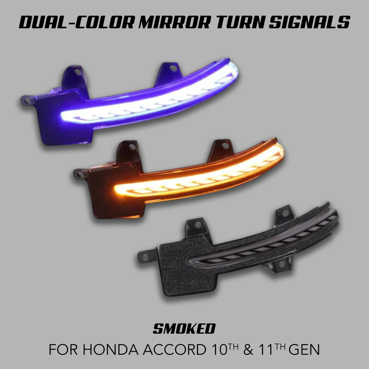 [ACCORD 2018 - 2025] DUAL - COLOR LED MIRROR SIGNALS - XGENAUTO