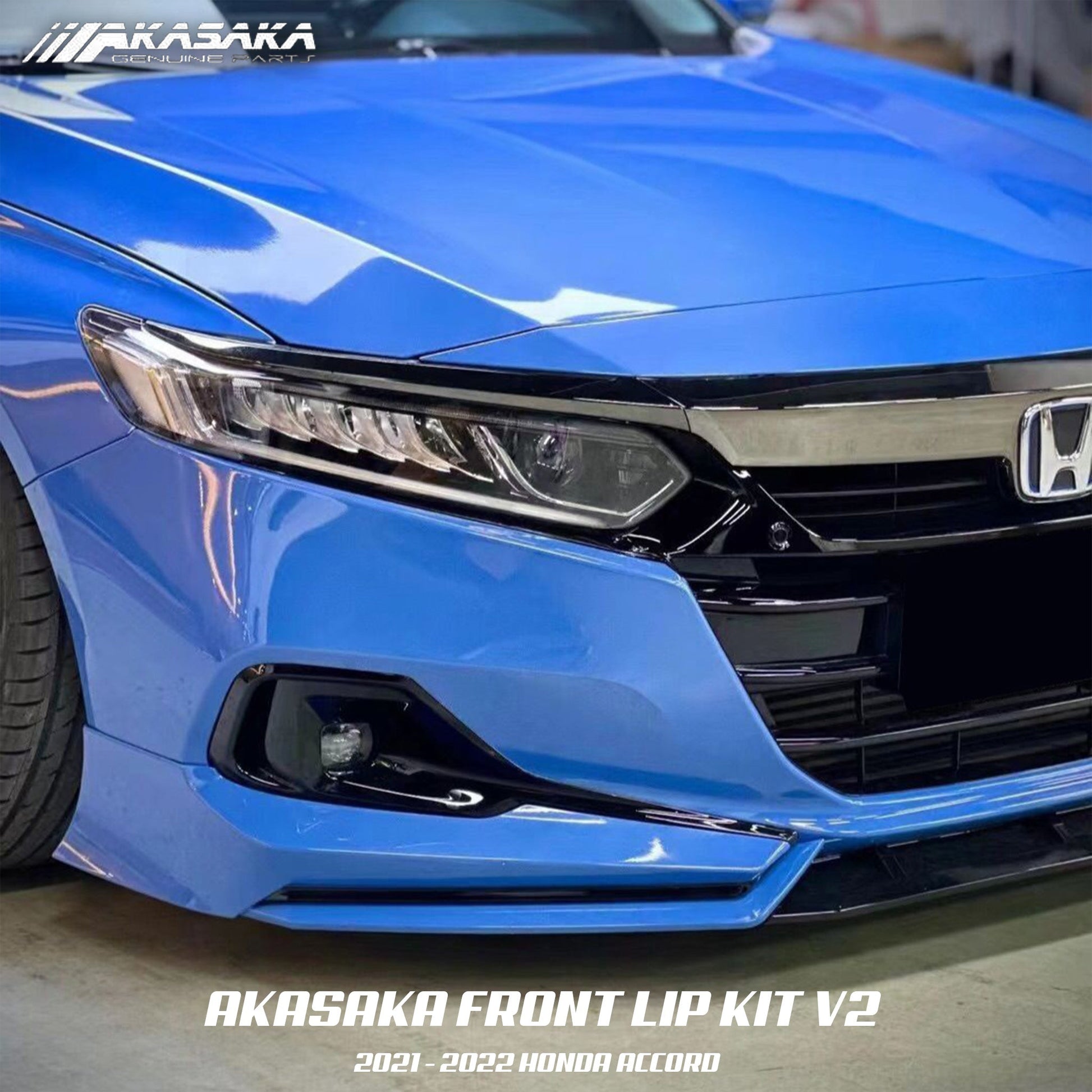 [ACCORD 2021 - 2022] AKASAKA© FRONT LIP KIT V2 - XGENAUTO