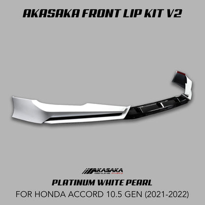 [ACCORD 2021 - 2022] AKASAKA© FRONT LIP KIT V2 - XGENAUTO