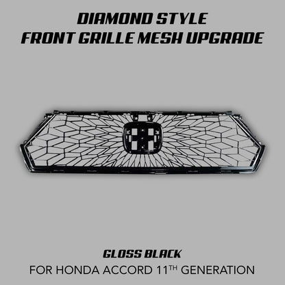 [ACCORD 2023 - 2026] DIAMOND STYLE FRONT GRILLE MESH UPGRADE - XGENAUTO