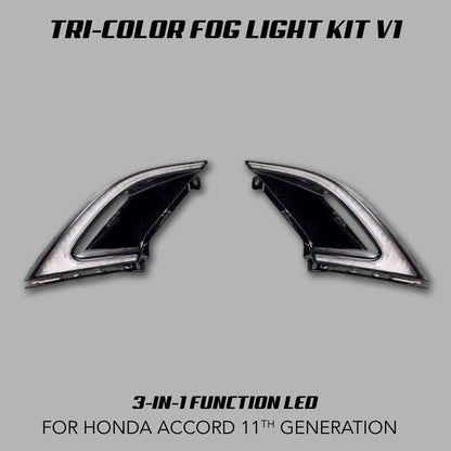 [ACCORD 2023 - 2026] TRI - COLOR LED FOG LIGHTS V1 - XGENAUTO