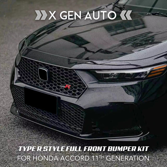 [ACCORD 2023 - 2026] TYPE R STYLE FULL FRONT BUMPER KIT - XGENAUTO