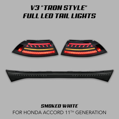 [ACCORD 2023 - 2026] V3 "TRON STYLE" FULL LED TAIL LIGHTS - XGENAUTO