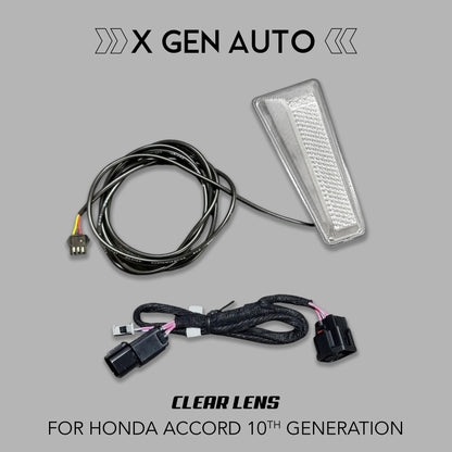 [ACCORD X] F1 STYLE CLEAR BRAKE LIGHT FOR YOFER DESIGN REAR DIFFUSER - XGENAUTO