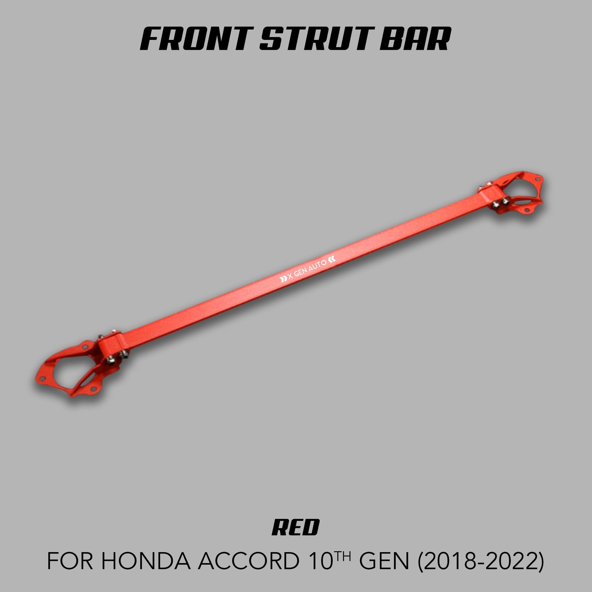 [ACCORD X] FRONT STRUT TOWER BRACE BAR - XGENAUTO