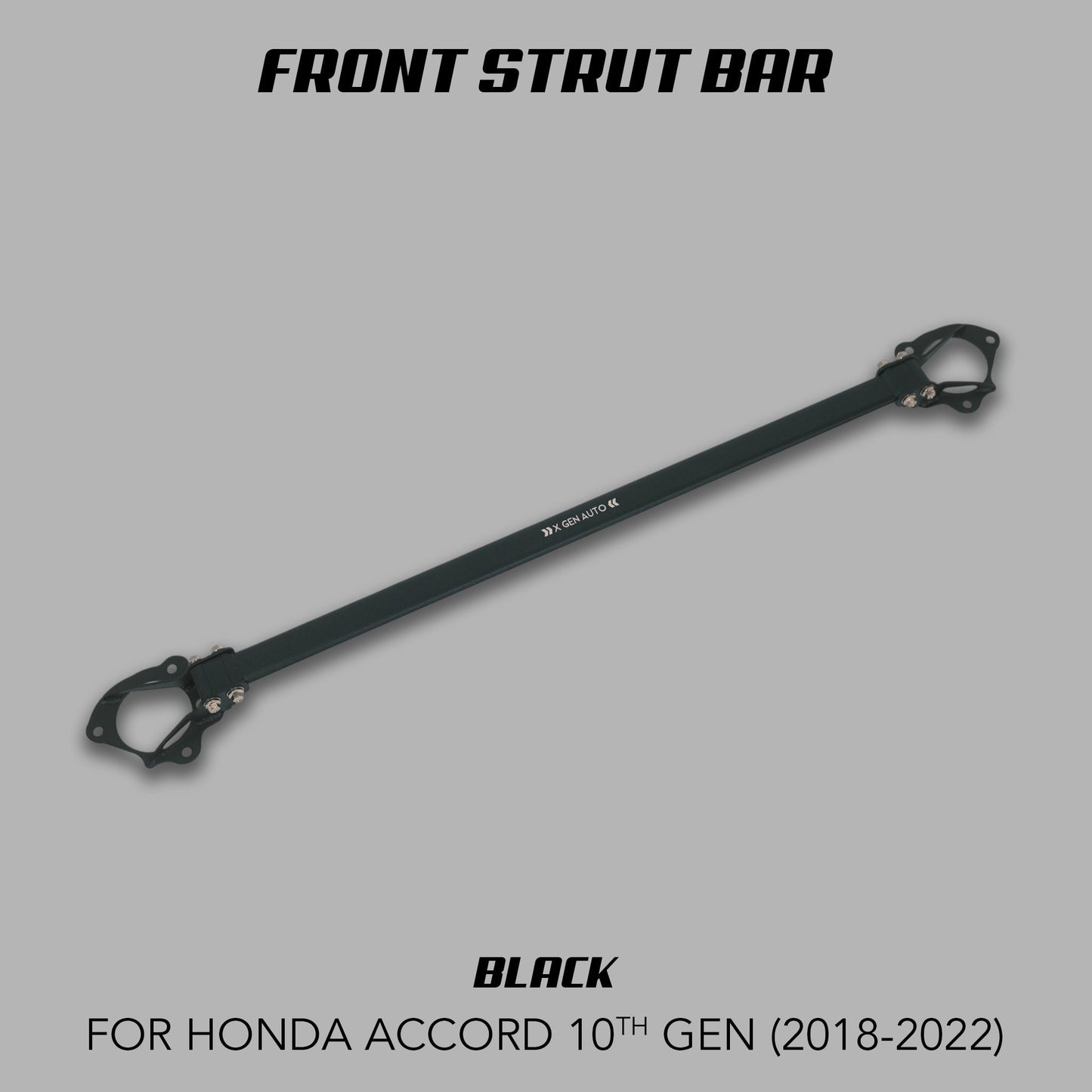 [ACCORD X] FRONT STRUT TOWER BRACE BAR - XGENAUTO