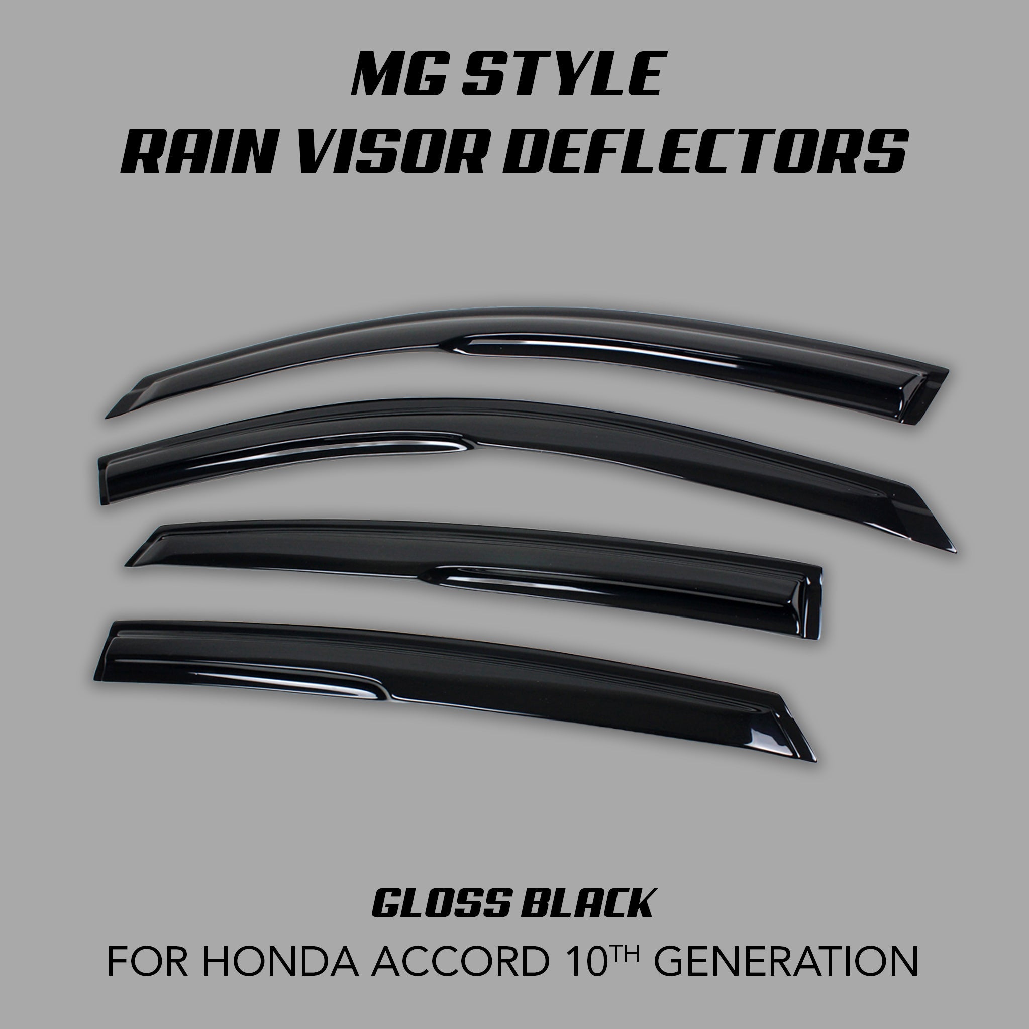 ACCORD X] MG STYLE RAIN VISOR DEFLECTORS – XGENAUTO