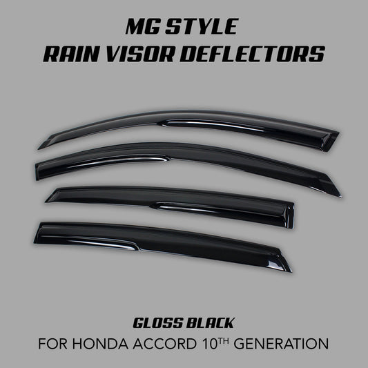 [ACCORD X] MG STYLE RAIN VISOR DEFLECTORS - XGENAUTO