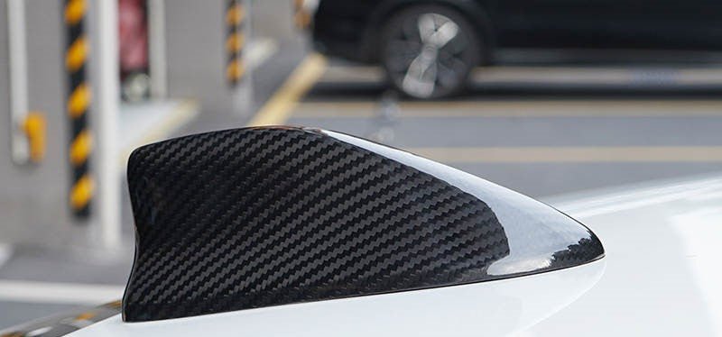 [ACCORD X] REAL CARBON FIBER ANTENNA ROOF FIN COVER - XGENAUTO