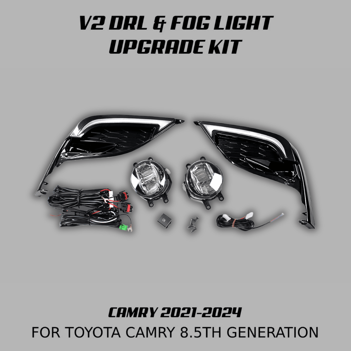 [CAMRY 8.5] V2 DRL & FOG LIGHT UPGRADE KIT - XGENAUTO