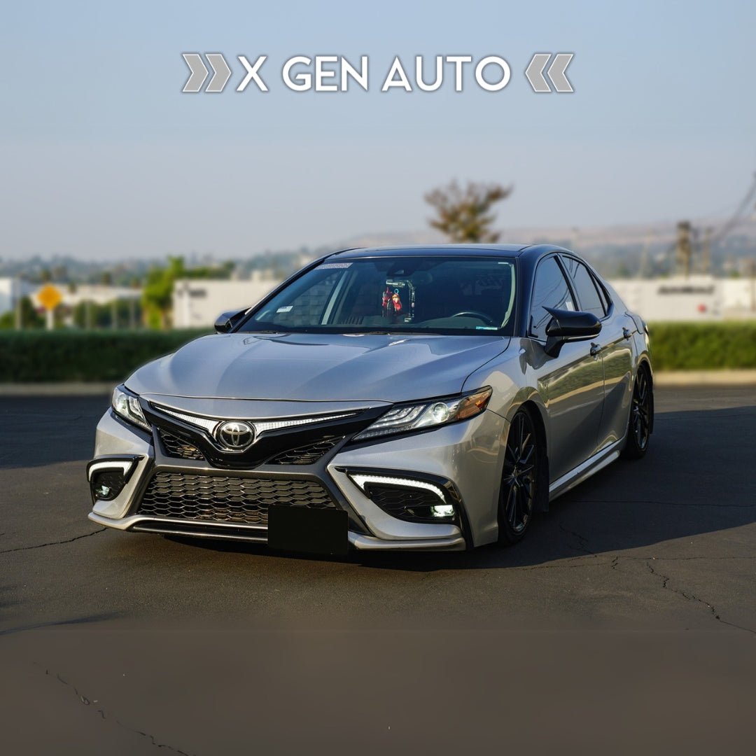 [CAMRY 8TH] TRI COLOR FRONT GRILLE LED BAR - XGENAUTO