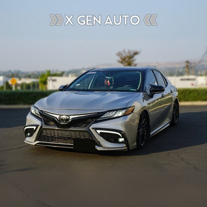 [CAMRY 8TH] TRI COLOR FRONT GRILLE LED BAR - XGENAUTO